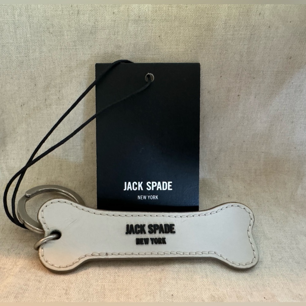 JACK SPADE - Bone Key Fob